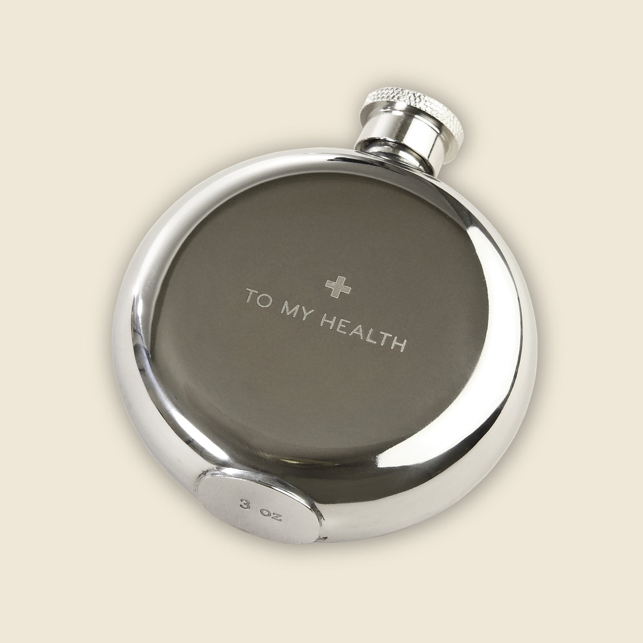 To My Health 3oz Flask - Barware - STAG Provisions - Home - Bar & Entertaining - Barware