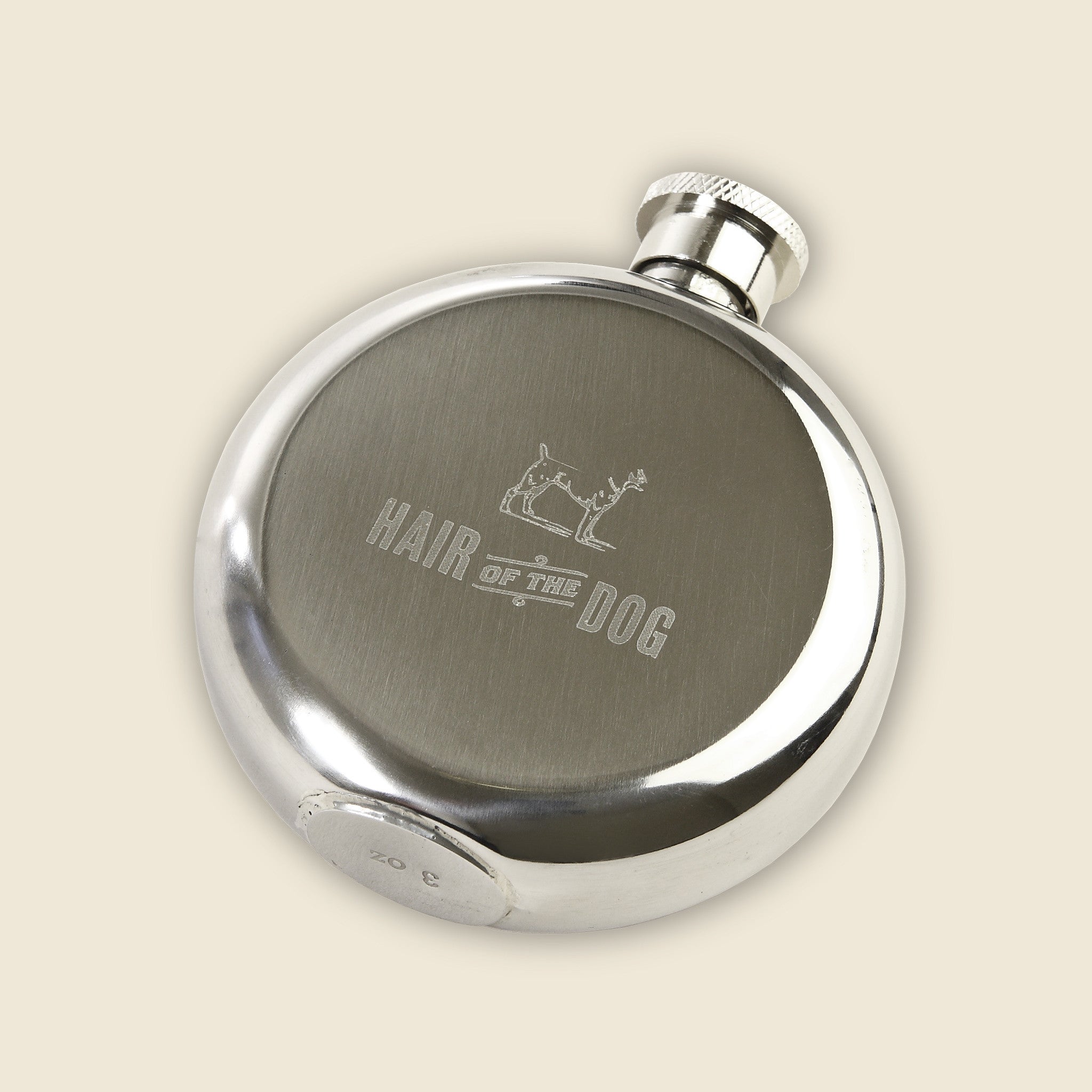 "Hair of the Dog" Flask - 3oz - Barware - STAG Provisions - Gift - Glassware / Barware
