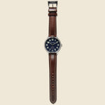 Field Camp Watch 38mm - Navy/Brown Leather - Jack Mason - STAG Provisions - Accessories - Watches