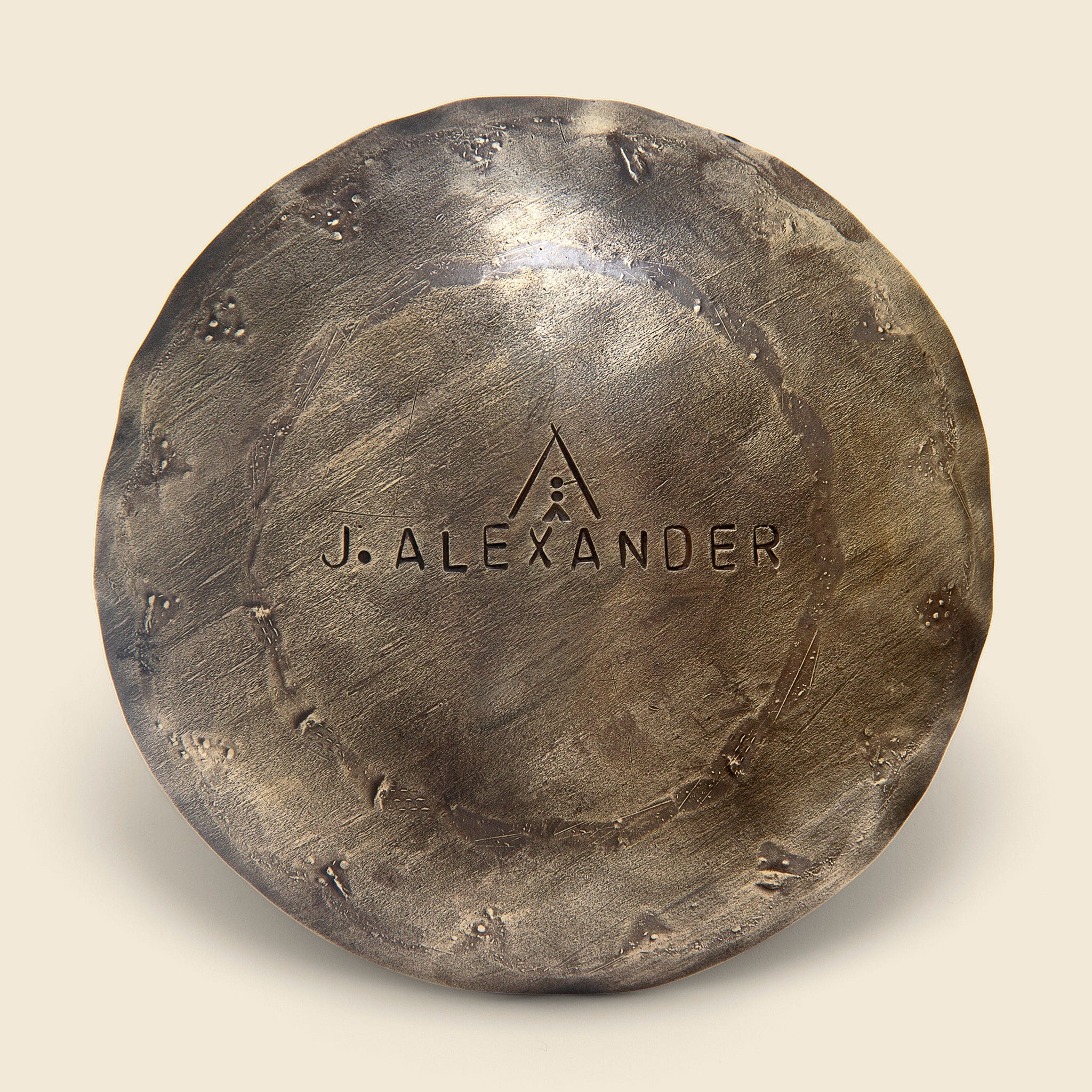 
                          Stamped Silver Incense Holder - J Alexander - STAG Provisions - Home - Fragrance - Incense
                        