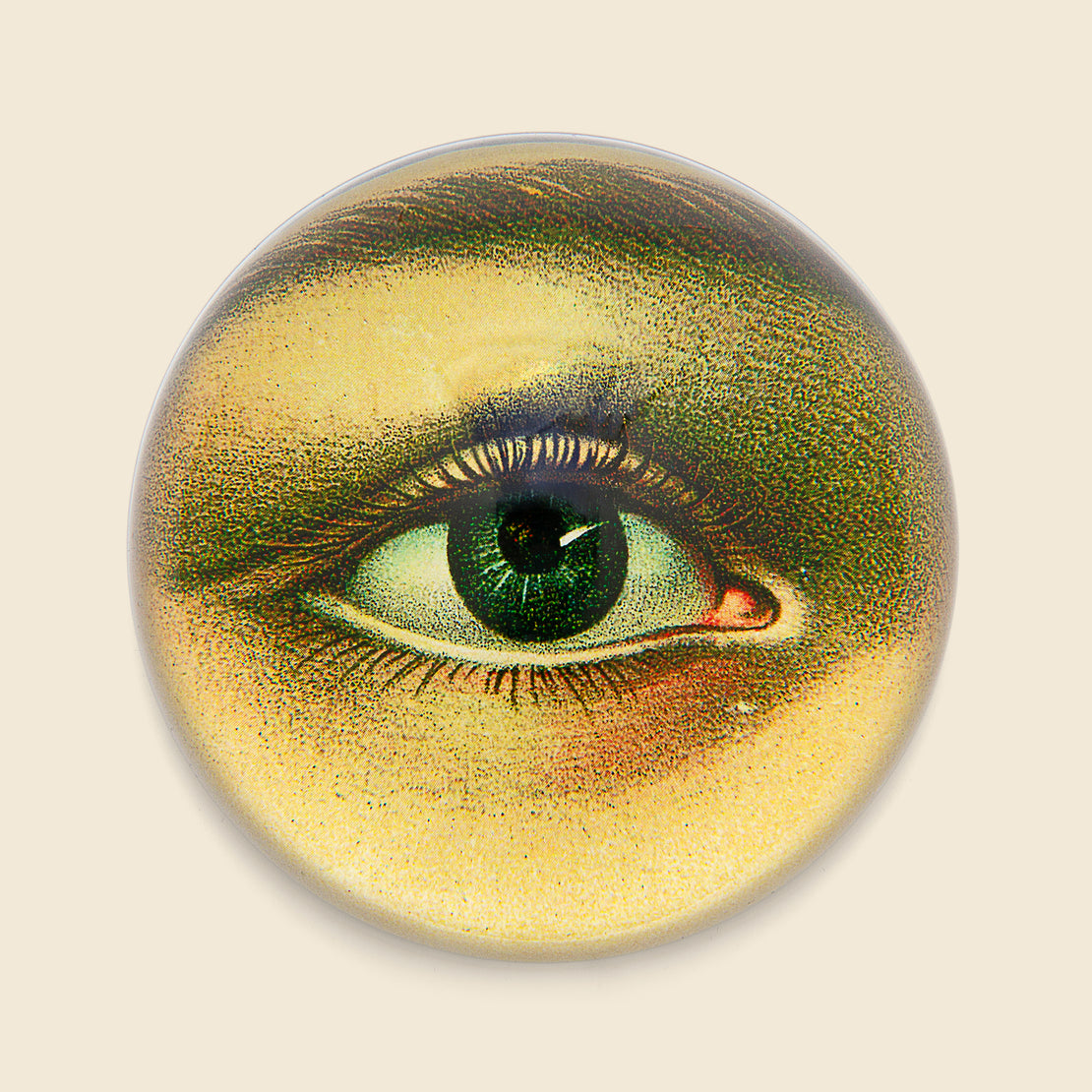 John Derian Dome Paperweight - Right Eye