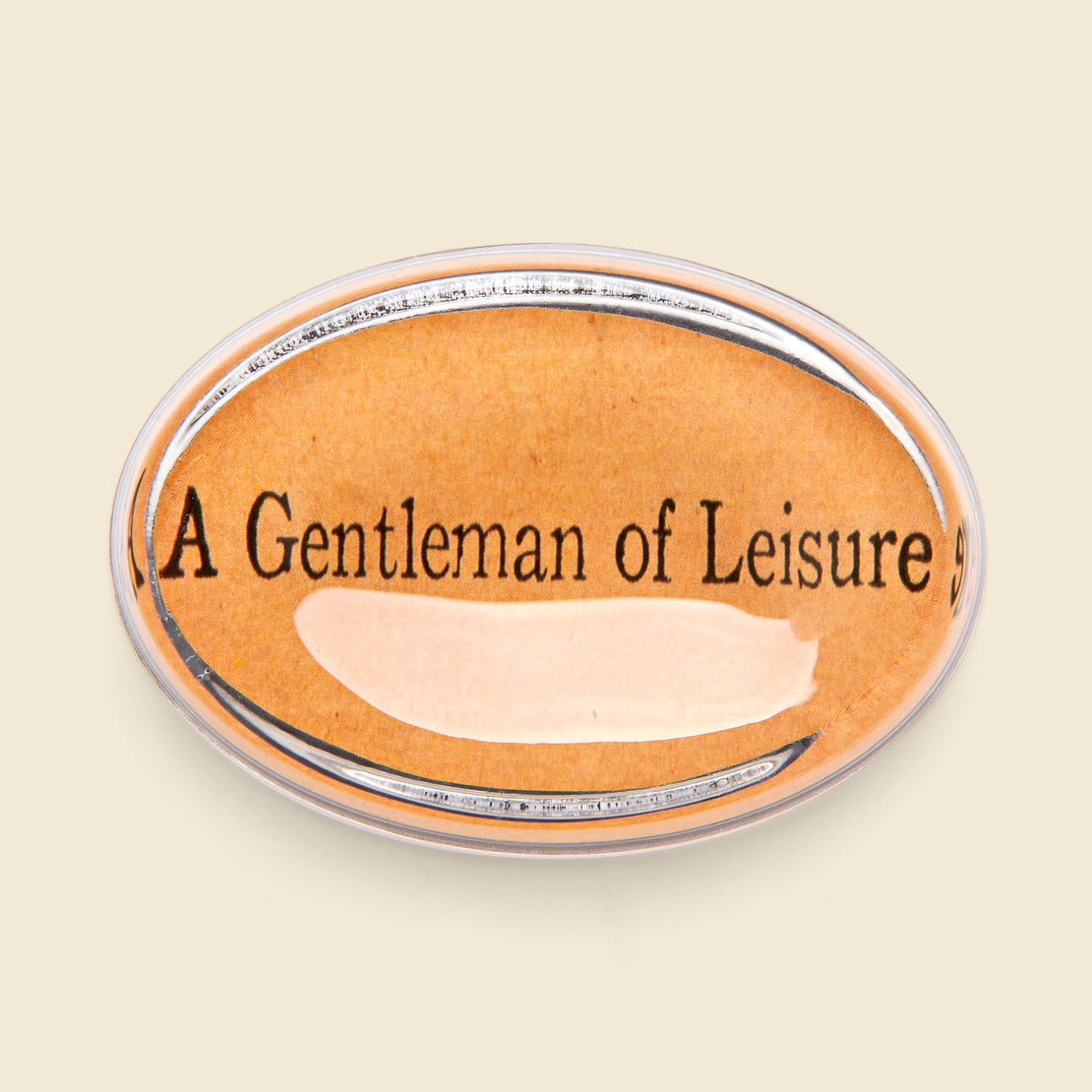John Derian Oval Paperweight - A Gentleman of Leisure