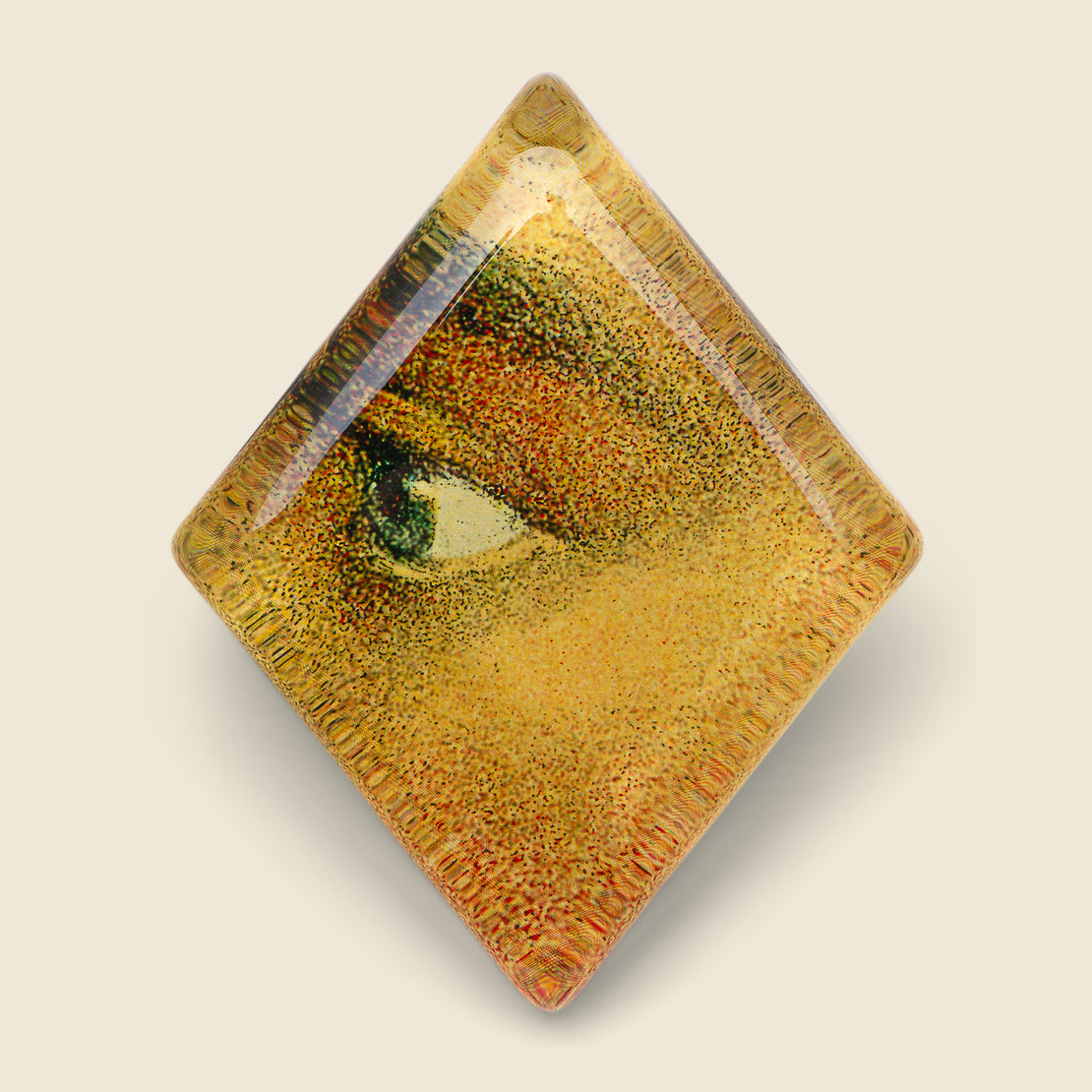 John Derian A Man's Left Eye Diamond Paperweight