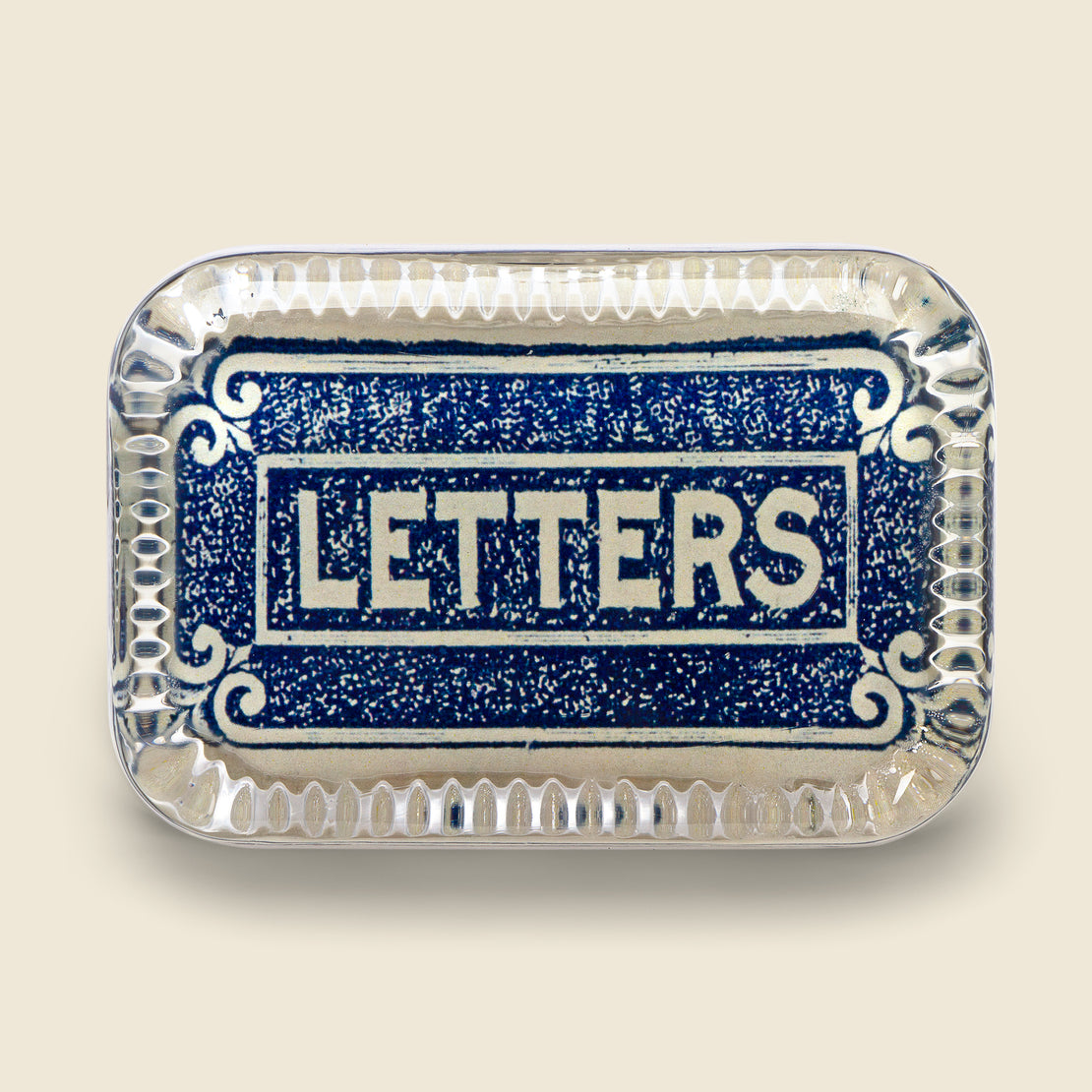 John Derian Letters Paperweight