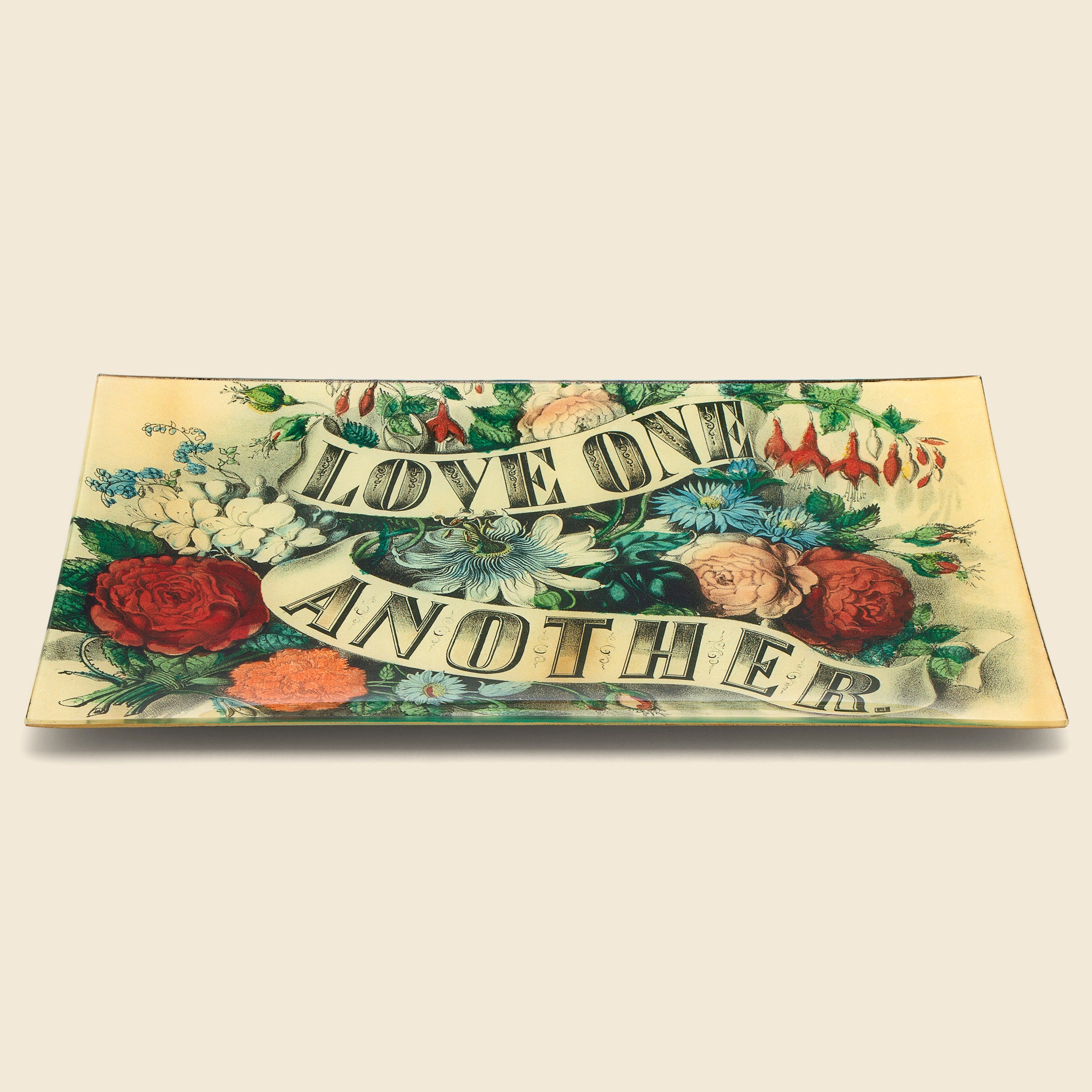 
                          Letter Tray - Love One Another - John Derian - STAG Provisions - Home - Art &amp; Accessories - Tray
                        