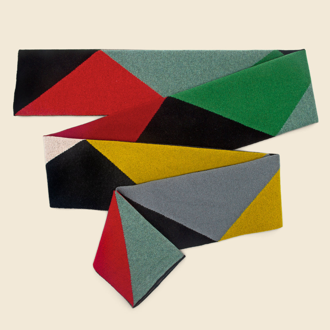 Triangles Lambswool Scarf - Multi - Jo Gordon - STAG Provisions - Accessories - Scarves