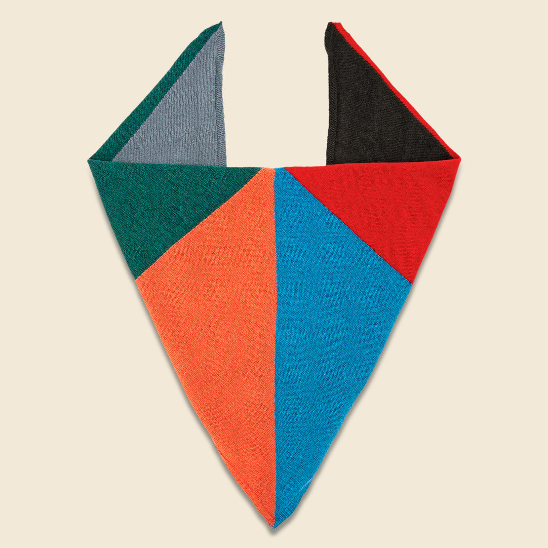 Eight Square Neckerchief - Multicolor - Jo Gordon - STAG Provisions - Accessories - Scarves