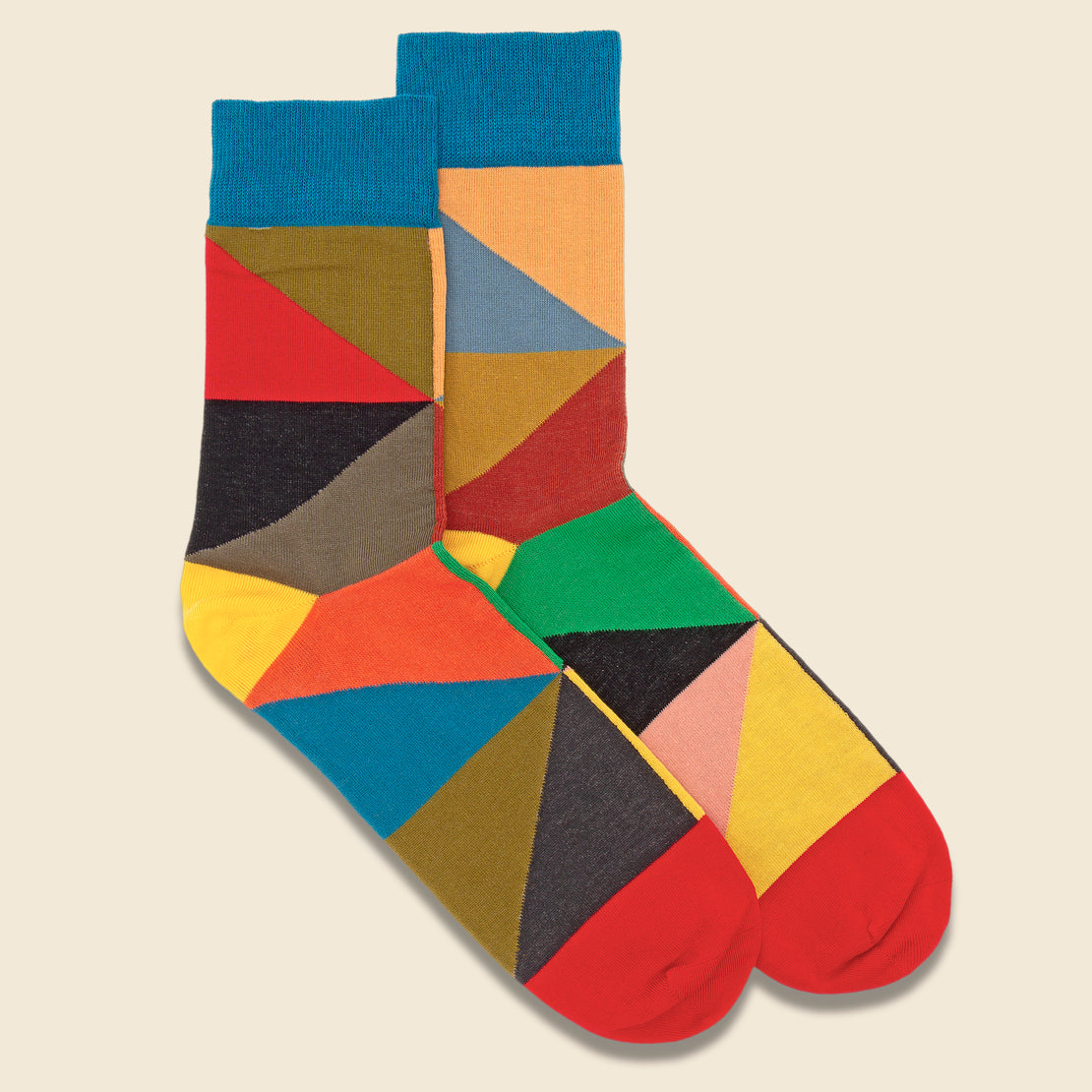 Jo Gordon Triangle Socks - Multicolor