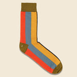 Six Colour Vertical Stripe Socks - Multicolor - Jo Gordon - STAG Provisions - Accessories - Socks