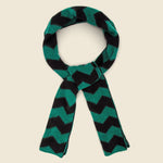 Brushed Zig Zag Scarf - Cossack/Black - Jo Gordon - STAG Provisions - Accessories - Scarves