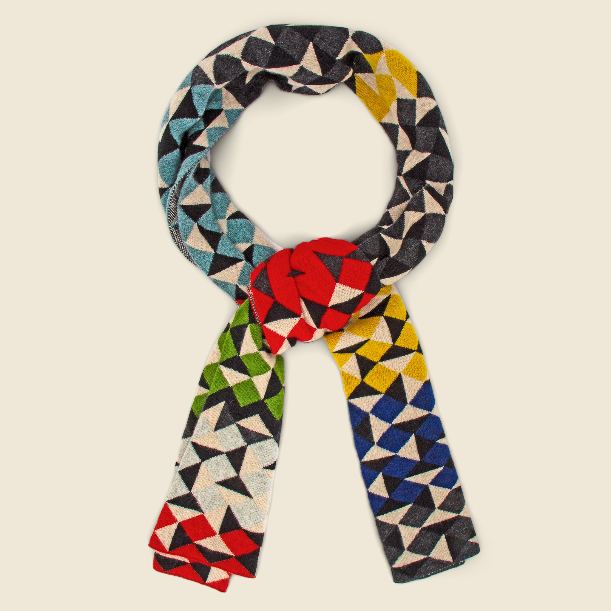 Geometric Scarf - Multi - Jo Gordon - STAG Provisions - Accessories - Scarves