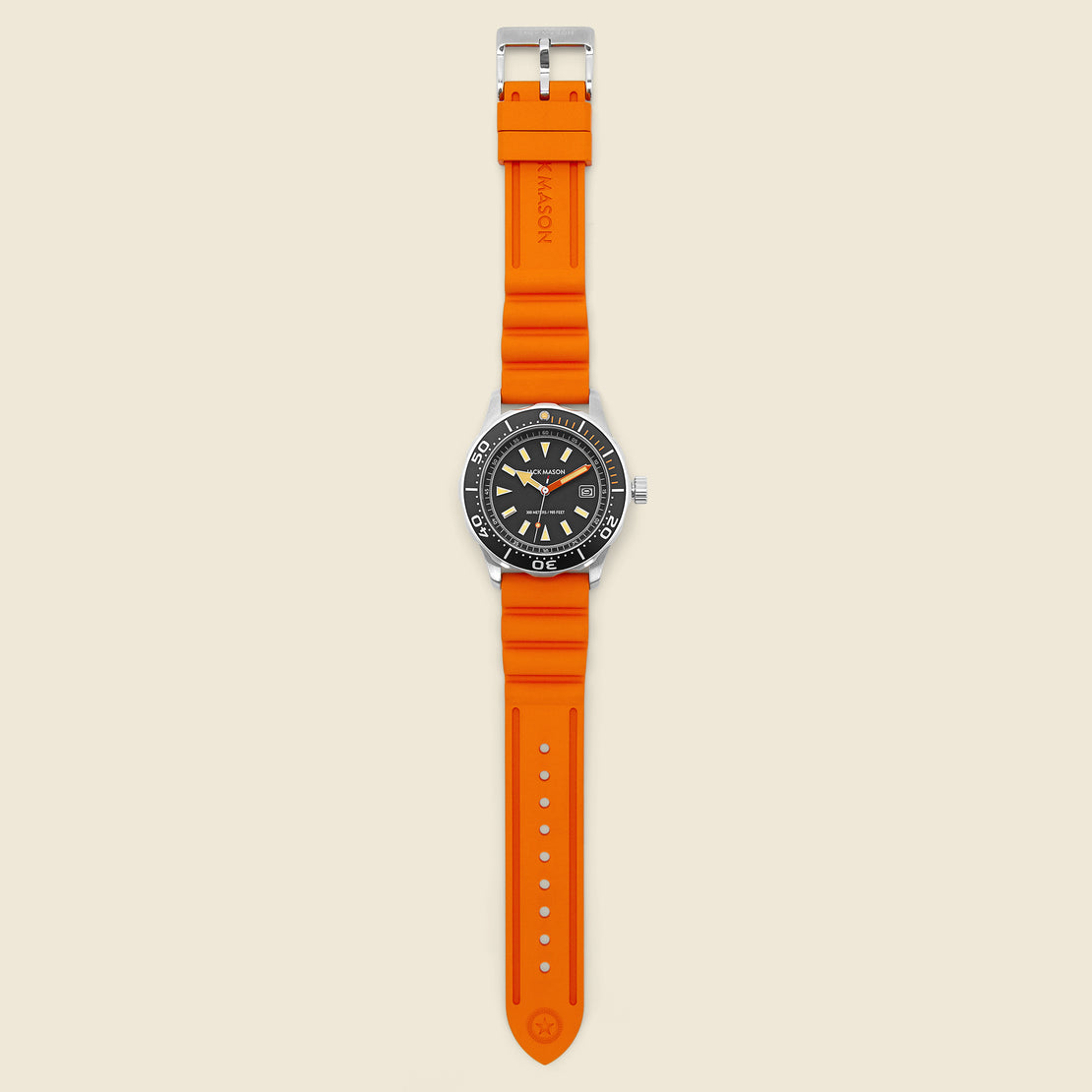 Seatrek Diver Watch 42MM - Black/Orange - Jack Mason - STAG Provisions - Accessories - Watches