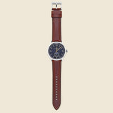 Avigator Multi-Scale Chronograph Aviation Watch 45MM - Navy/Tan - Jack Mason - STAG Provisions - Accessories - Watches