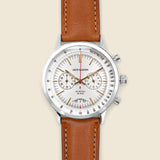 Mirabeau Chronograph Racing Watch 40MM - White/Tan - Jack Mason - STAG Provisions - Accessories - Watches