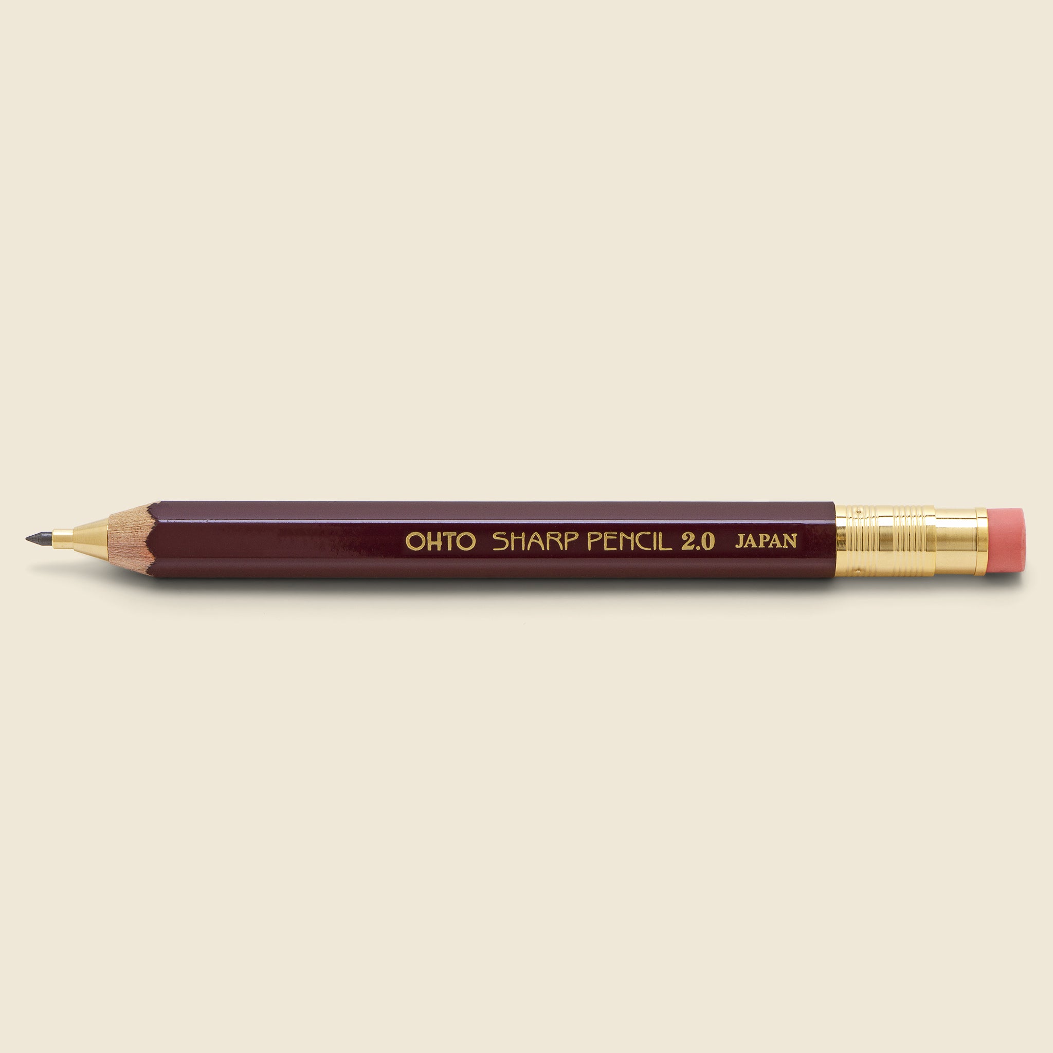 Deep Red Wooden Mechanical Pencil - Paper Goods - STAG Provisions - Home - Office - Paper Goods