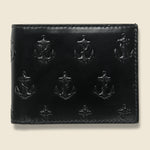 Anchor Bill Holder - Black - Jack Spade - STAG Provisions - Accessories - Wallets