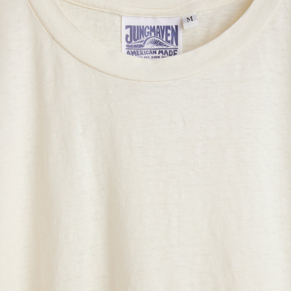 Cropped Lorel Tee - White - Jungmaven - STAG Provisions - W - Tops - S/S Tee