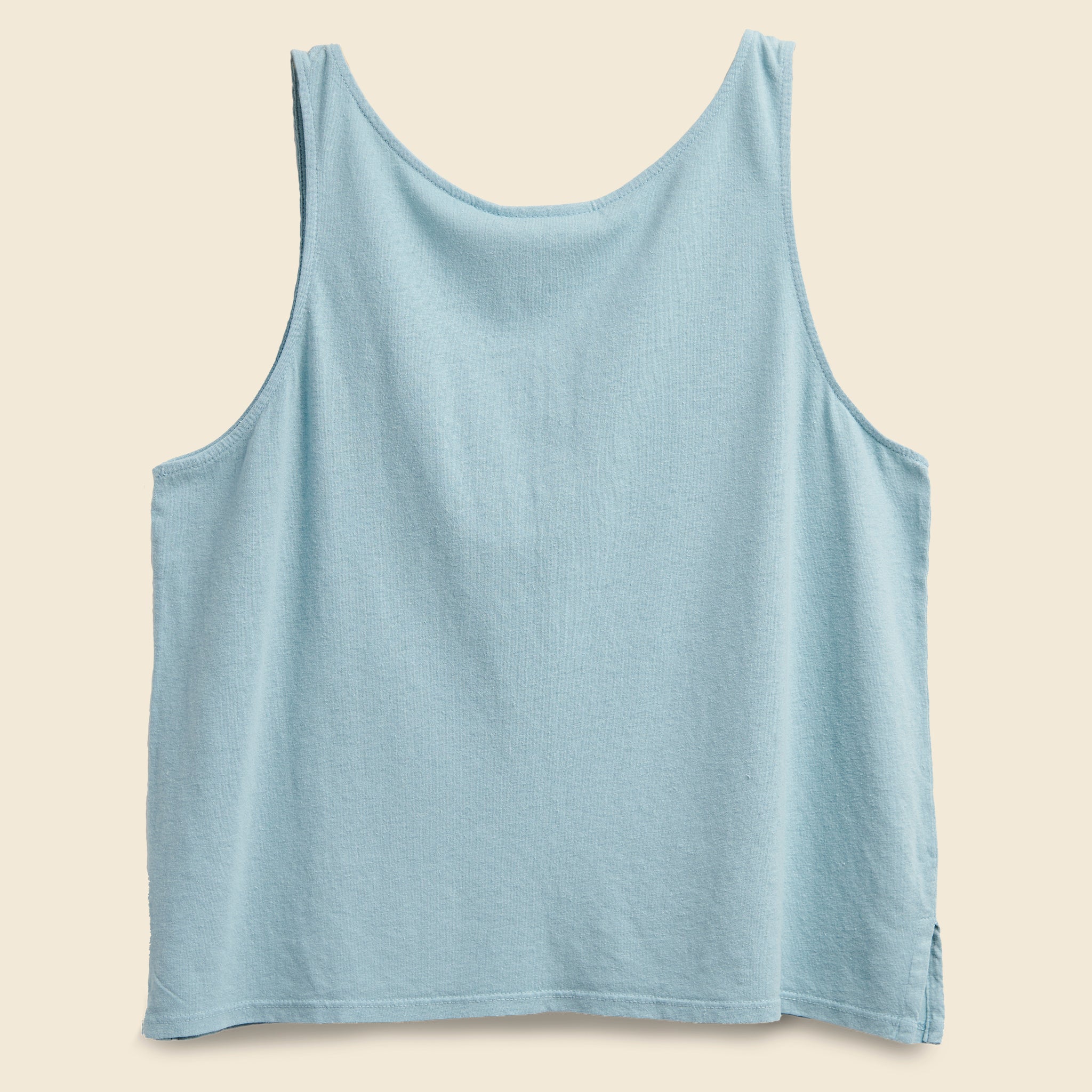 
                          Cropped Tank - Ether Blue - Jungmaven - STAG Provisions - W - Tops - Sleeveless
                        