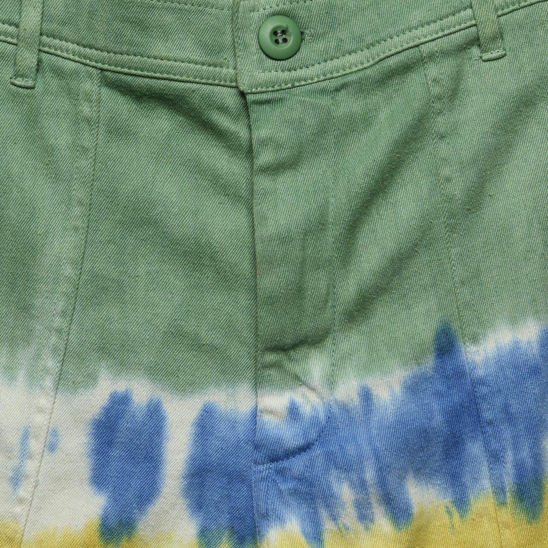 Venice Short - Spruce Green Dip Dye - Jungmaven - STAG Provisions - W - Shorts - Other