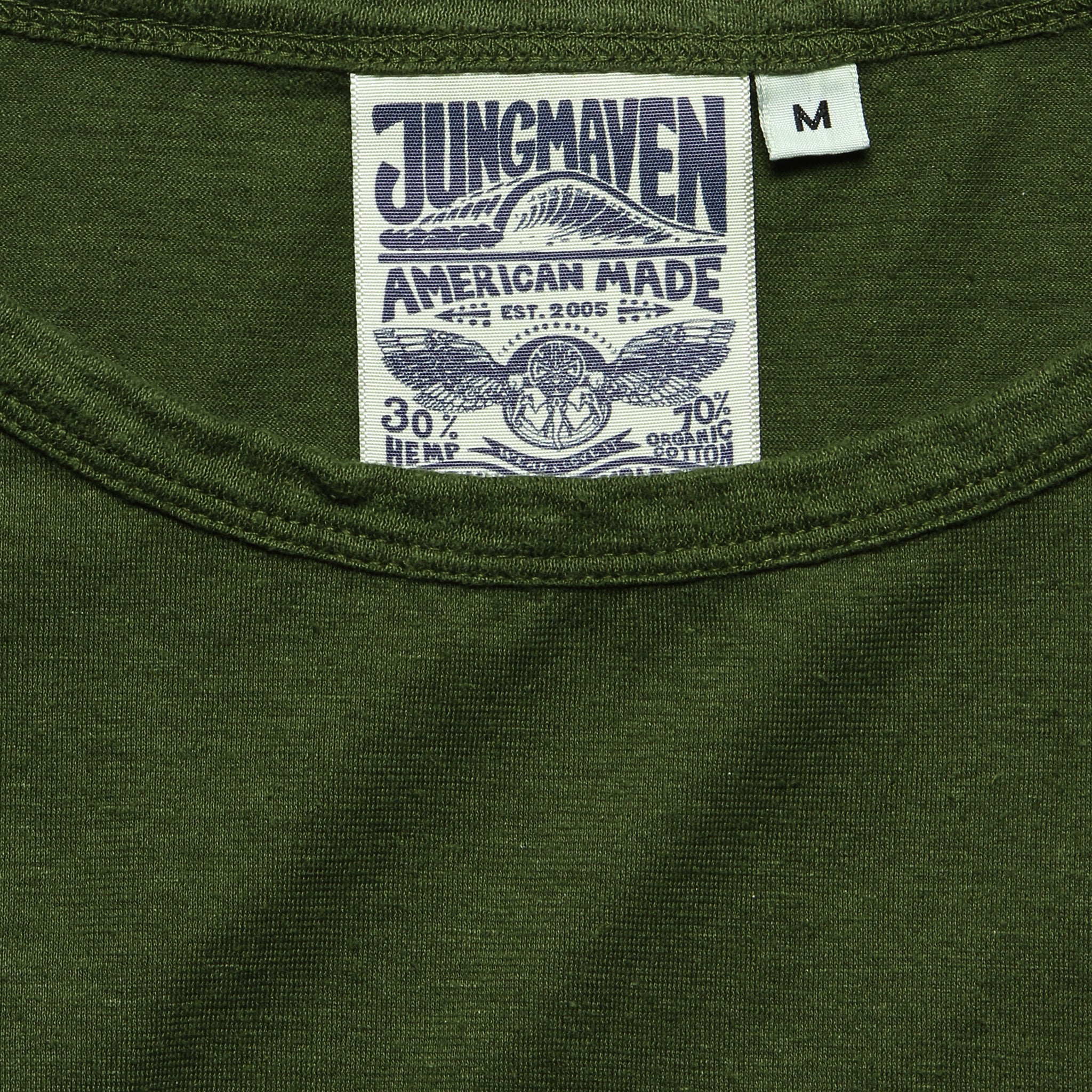 
                          Boxy Tee - Supply Green - Jungmaven - STAG Provisions - W - Tops - S/S Tee
                        