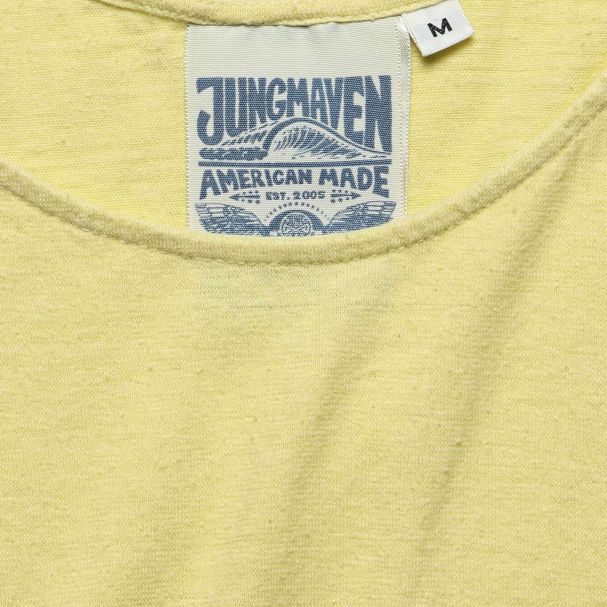 
                          Cropped Tank - Pale Yellow - Jungmaven - STAG Provisions - W - Tops - Sleeveless
                        