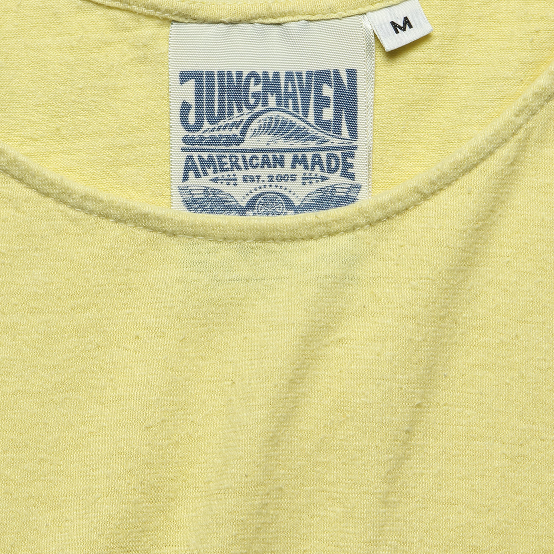 Cropped Tank - Pale Yellow - Jungmaven - STAG Provisions - W - Tops - Sleeveless