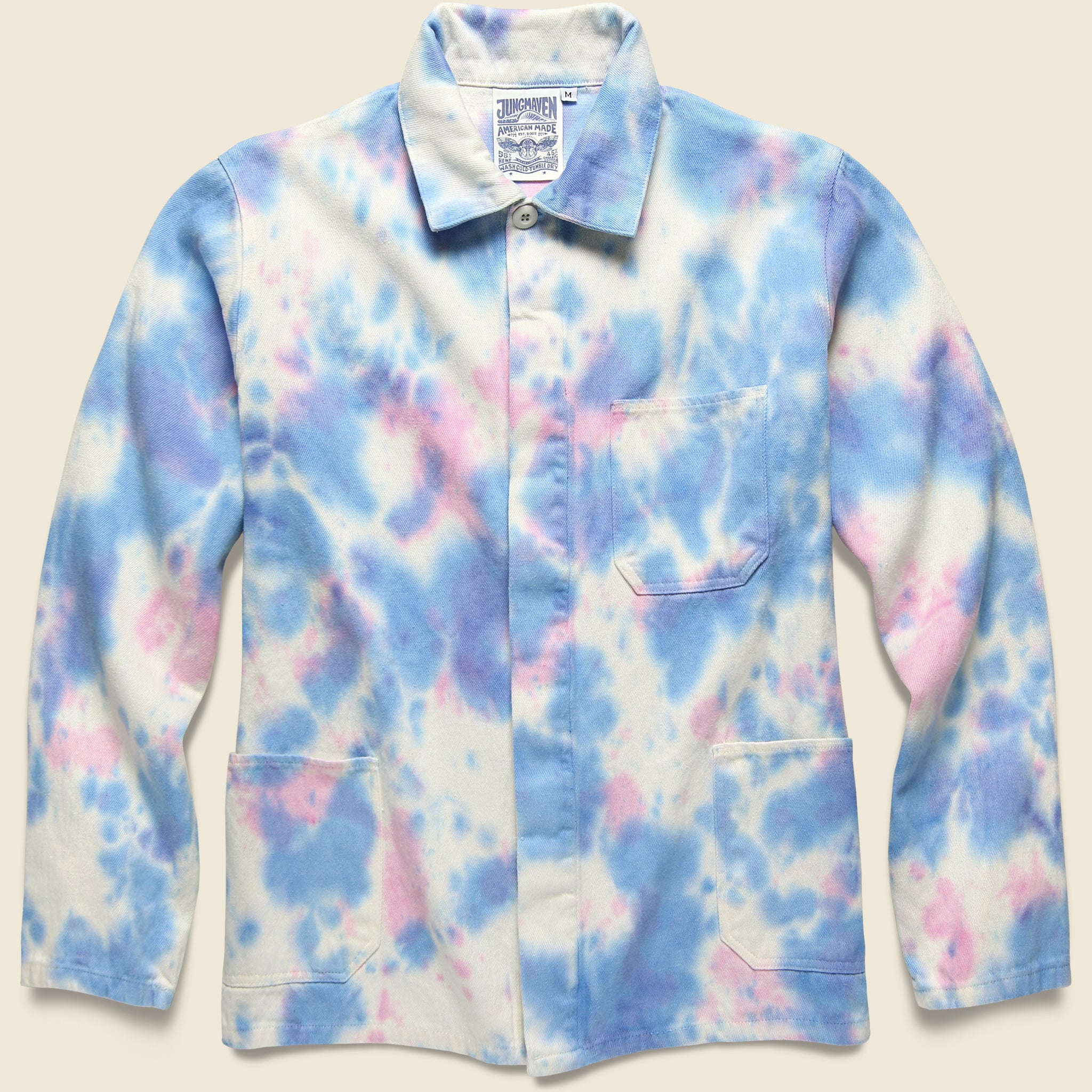 Olympic Jacket - Spacesuit Tie Dye - Jungmaven - STAG Provisions - Outerwear - Coat / Jacket