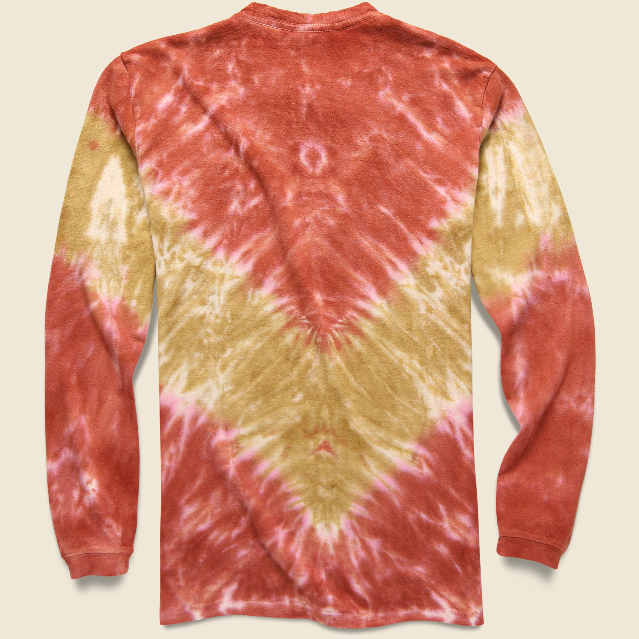 
                          Baja Pocket Tee - Terracotta Tie Dye - Jungmaven - STAG Provisions - Tops - L/S Tee
                        