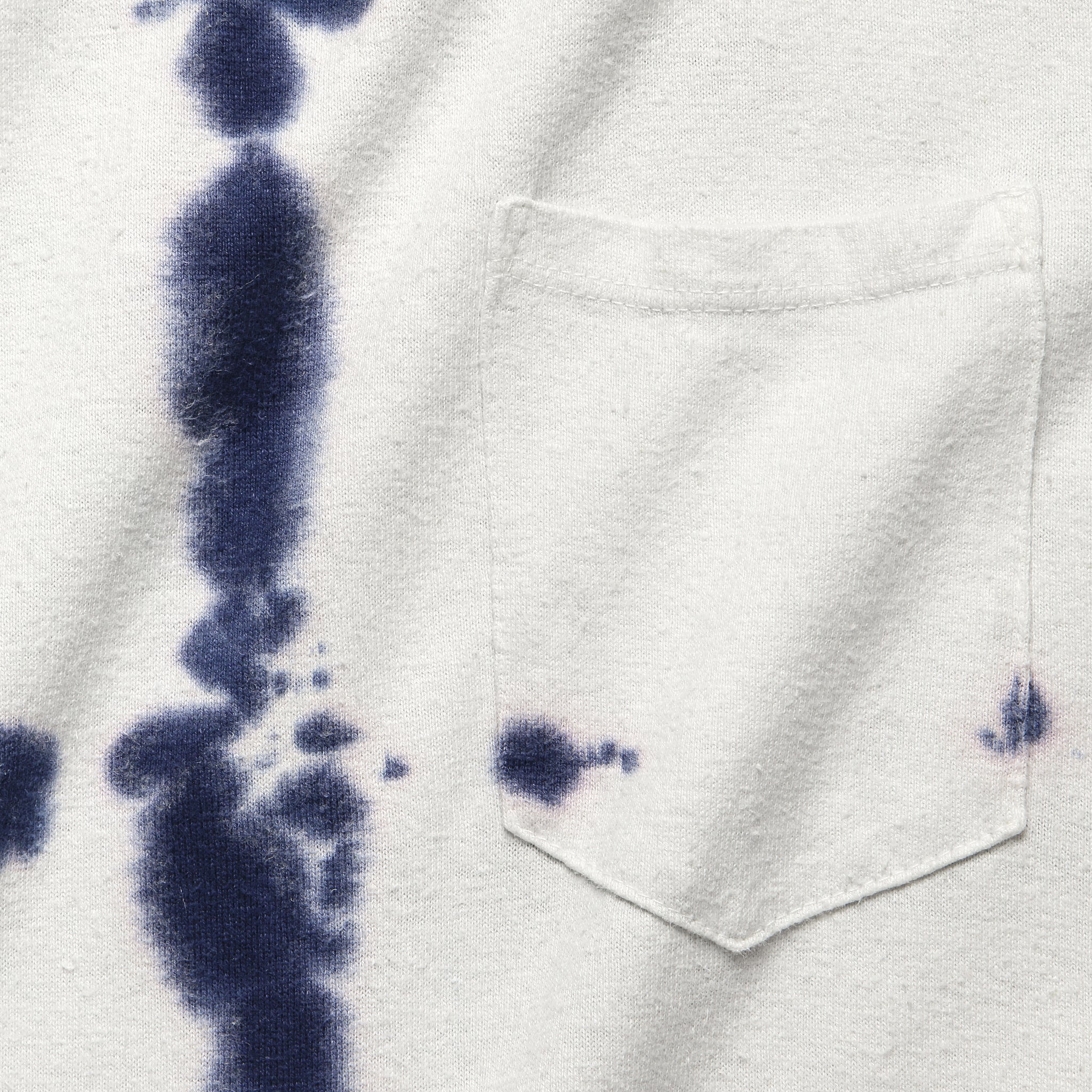 
                          Baja Pocket Tee - Indigo Shibori Tie Dye - Jungmaven - STAG Provisions - Tops - S/S Tee
                        