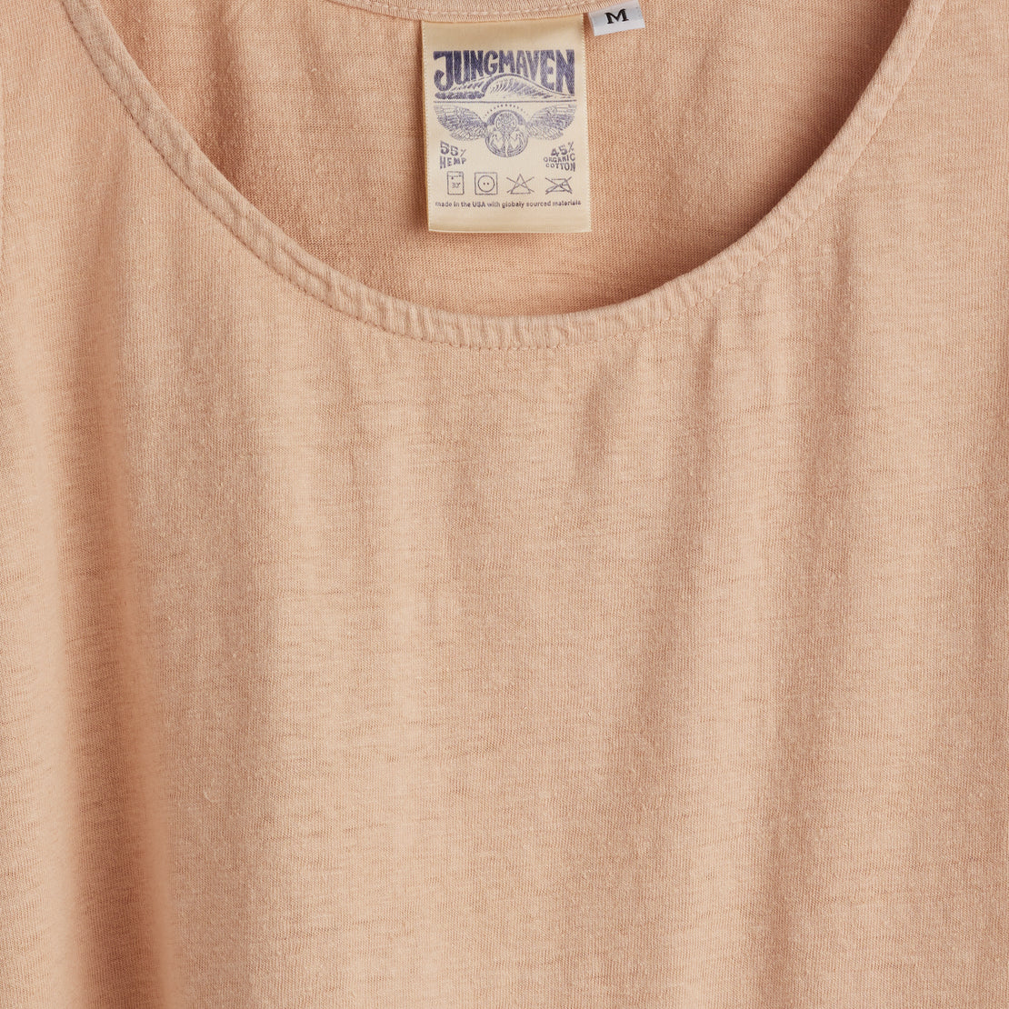Cropped Tank - Dusty Pink - Jungmaven - STAG Provisions - W - Tops - Sleeveless
