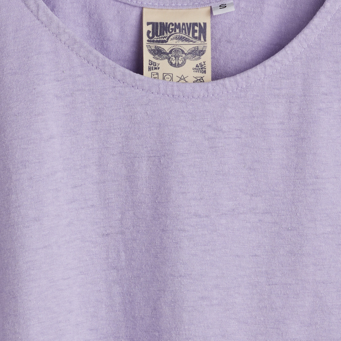 Cropped Tank - Misty Lilac - Jungmaven - STAG Provisions - W - Tops - Sleeveless