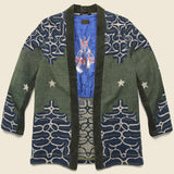 Ainu Betsy Ross Sha-Ka Jacket - Green - Kapital - STAG Provisions - Outerwear - Coat / Jacket