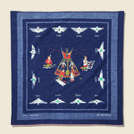 Tipi Harvey Selvedge Bandana - Indigo - Kapital - STAG Provisions - Accessories - Bandanas
