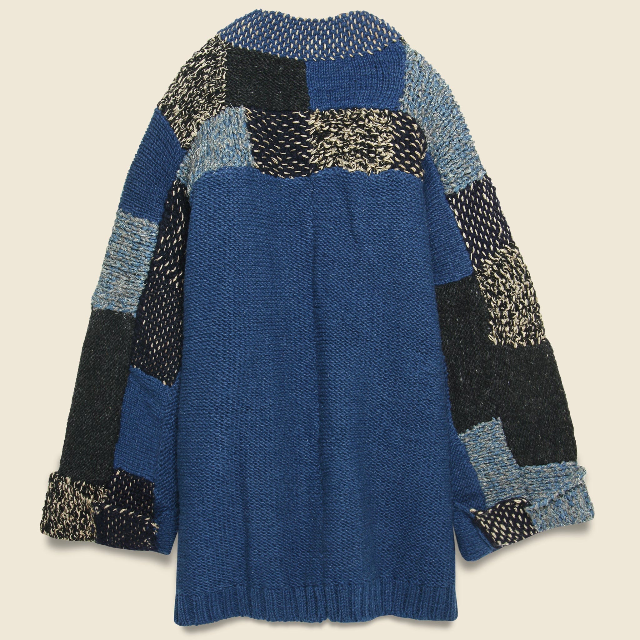 
                          Tugihagi Kakashi Cardigan - Blue - Kapital - STAG Provisions - Tops - Sweater
                        