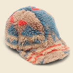Boa Fleece Baseball Cap - Beige - Kapital - STAG Provisions - Accessories - Hats