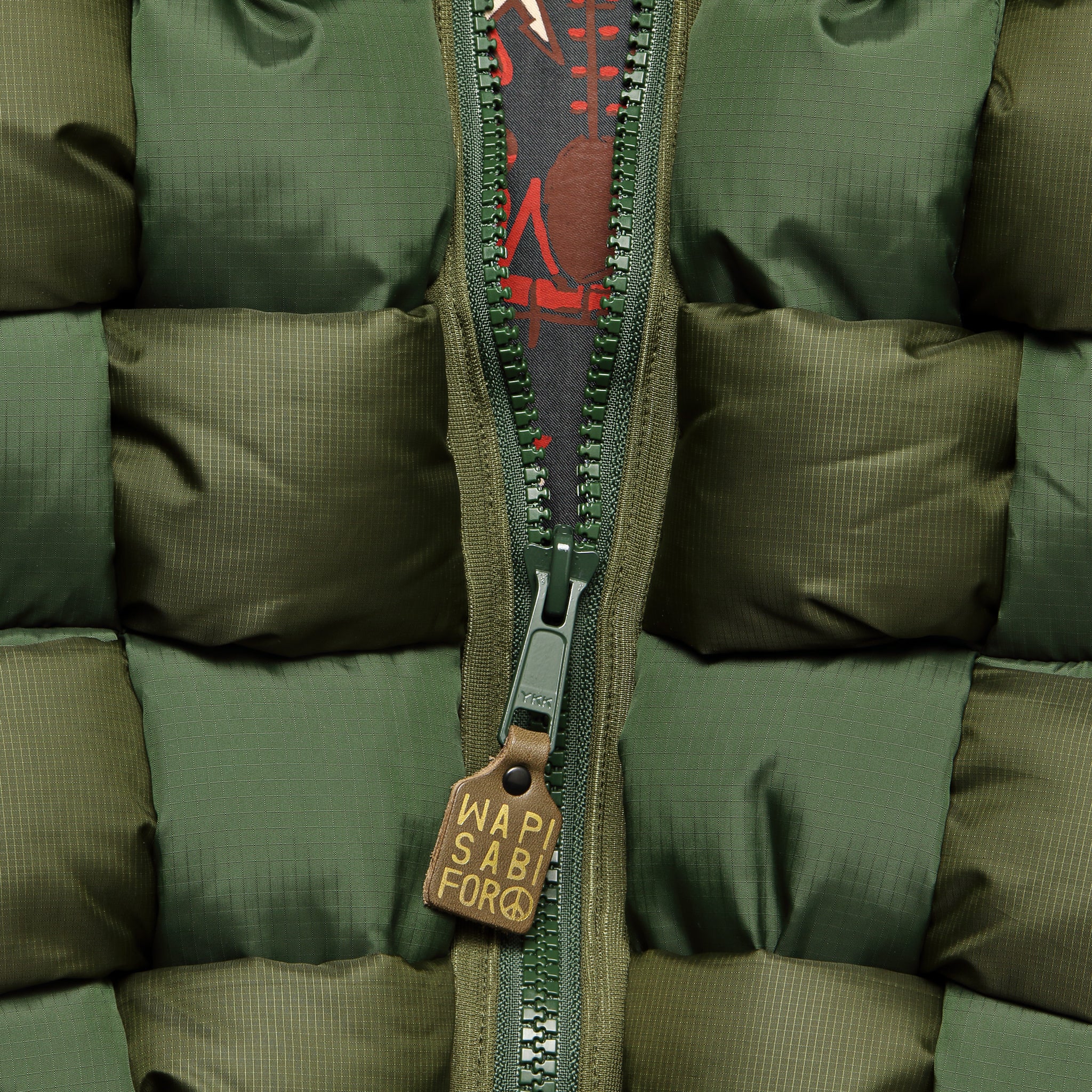 Keel-Weaving Ripstop Nylon Vest - Khaki - Kapital - STAG Provisions - Outerwear - Vest