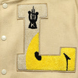 L-Five 40s Wool Varsity Jacket - Ecru - Kapital - STAG Provisions - Outerwear - Coat / Jacket