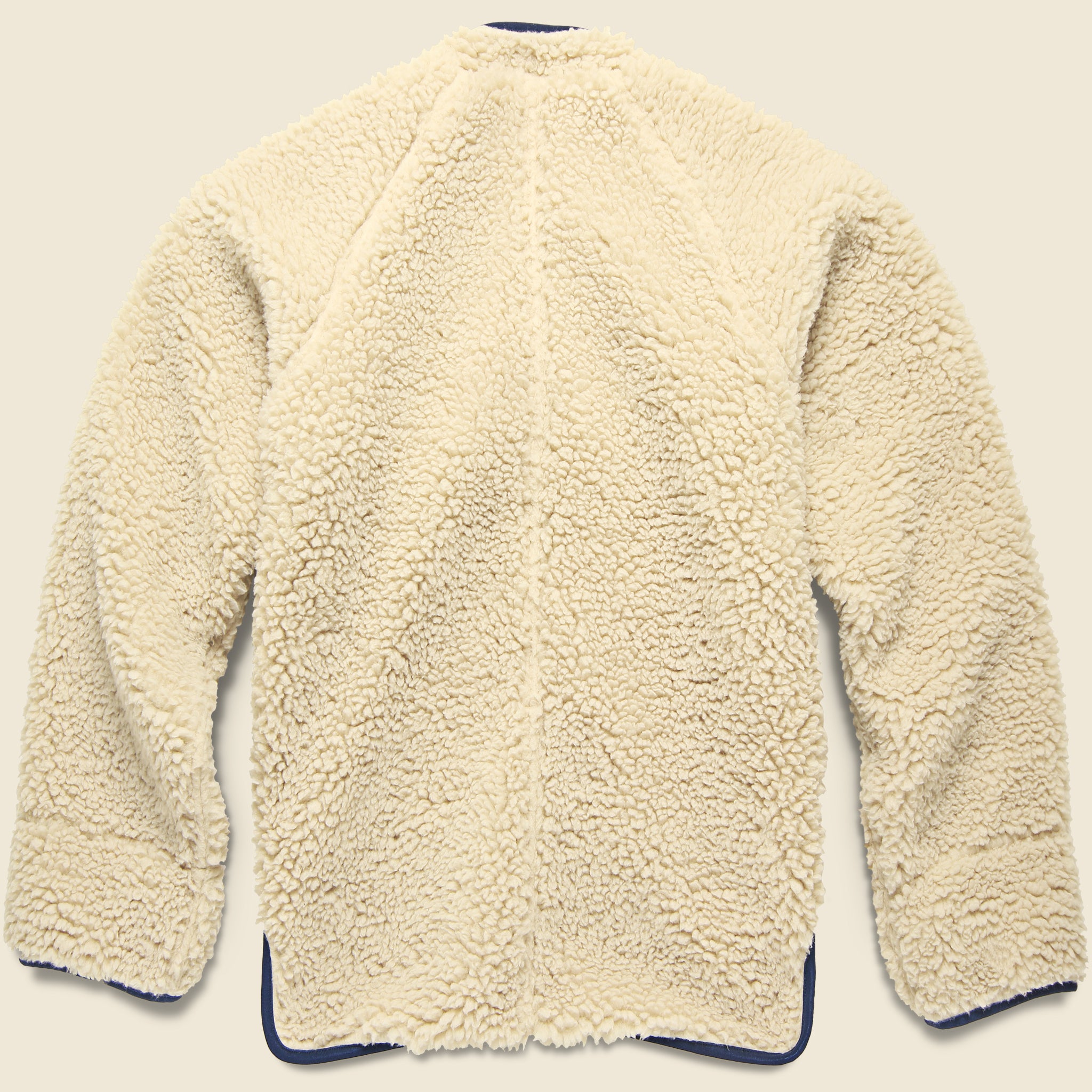 Makani Boa Fleece Jacket - Ecru - Kapital - STAG Provisions - Outerwear - Coat / Jacket