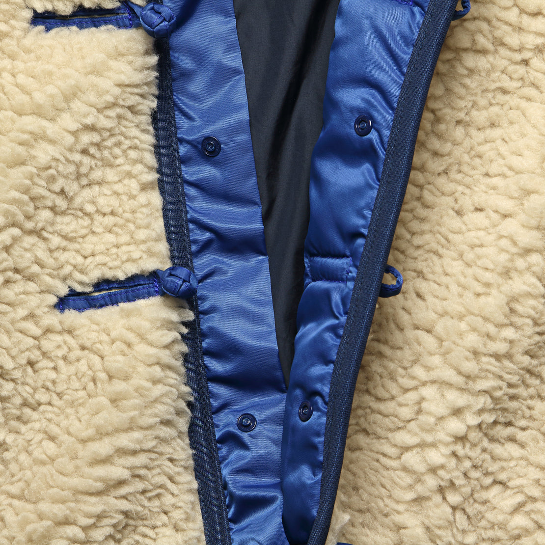 Makani Boa Fleece Jacket - Ecru - Kapital - STAG Provisions - Outerwear - Coat / Jacket