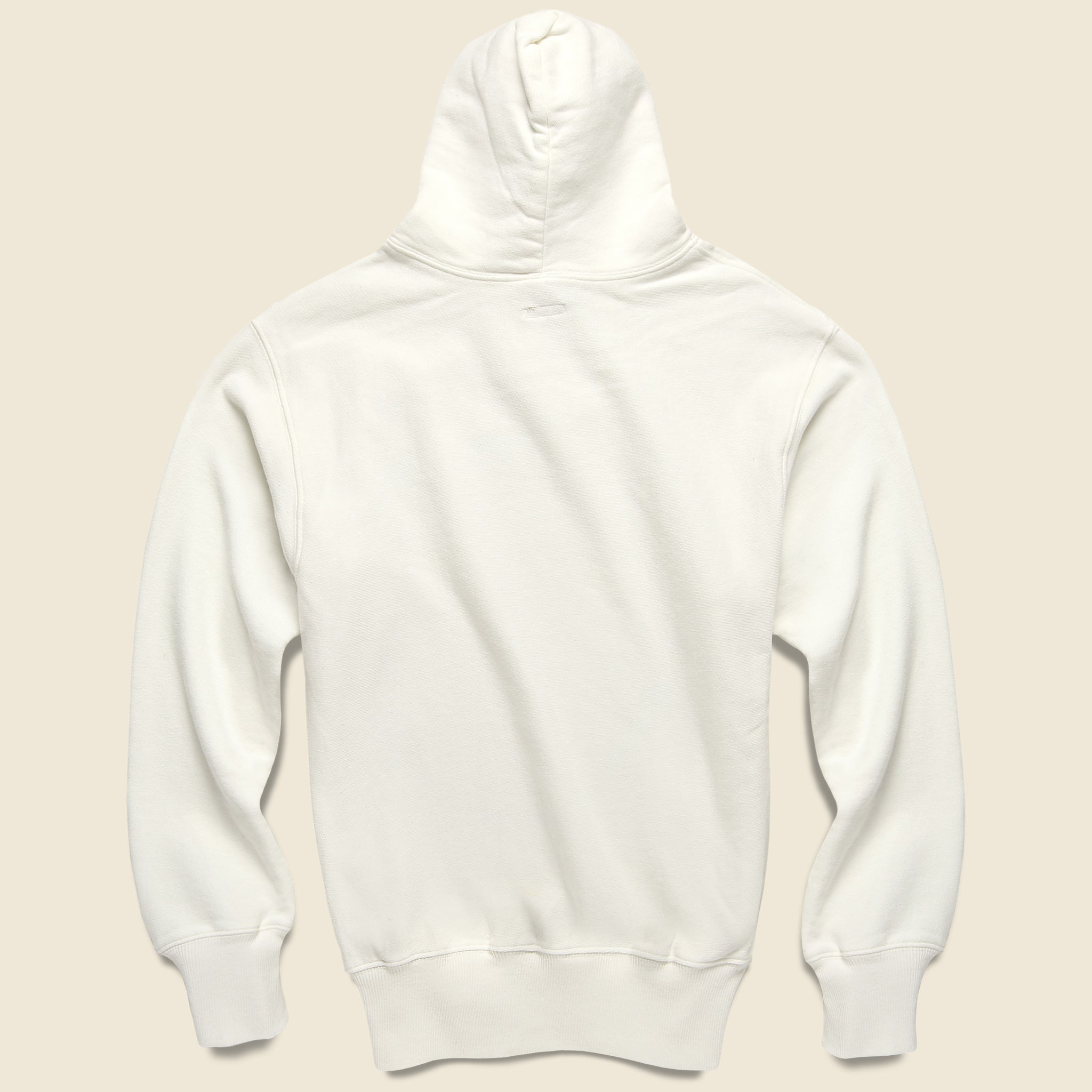 
                          Rain Smile Fleece Knit Hoodie - White - Kapital - STAG Provisions - Tops - Fleece / Sweatshirt
                        