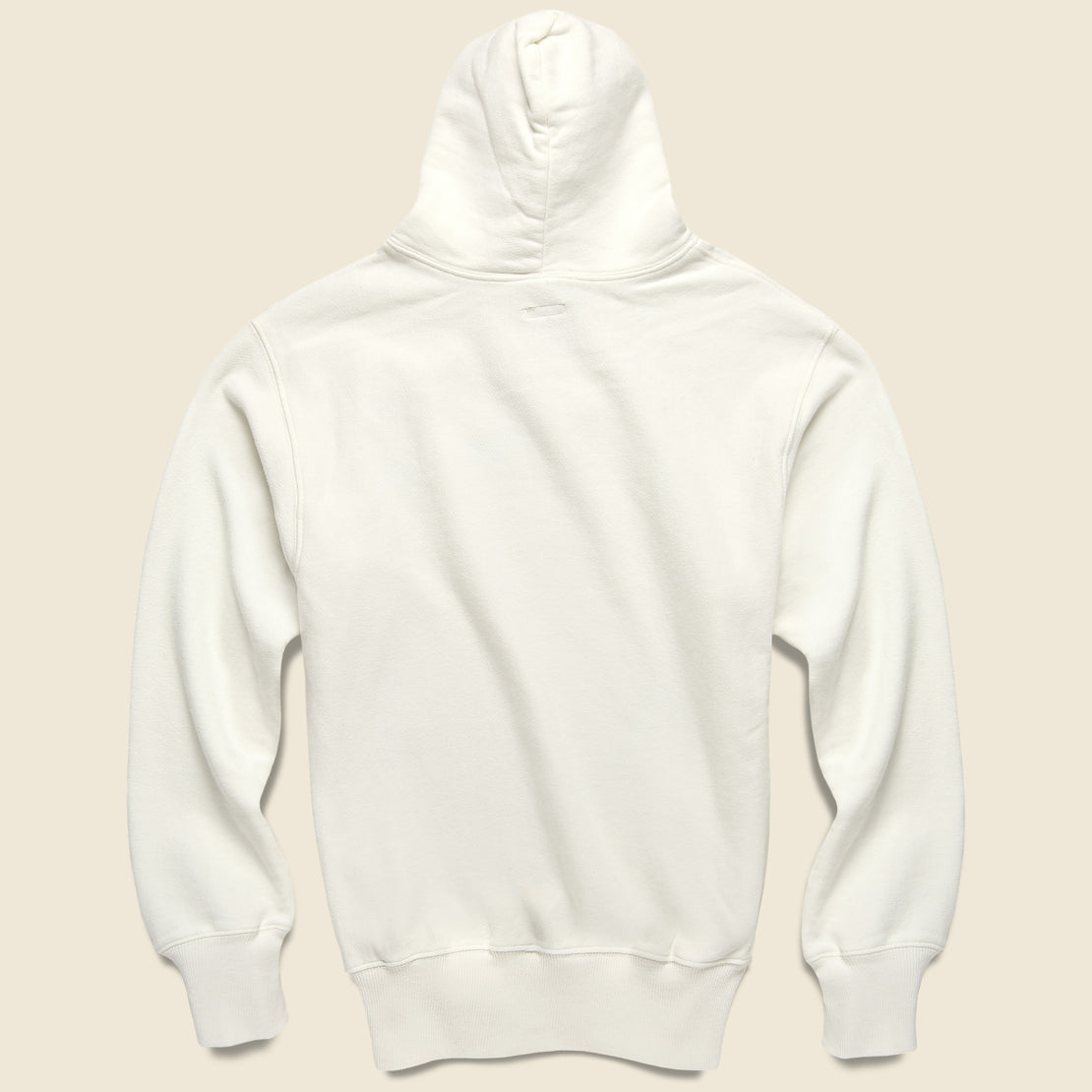 Rain Smile Fleece Knit Hoodie - White - Kapital - STAG Provisions - Tops - Fleece / Sweatshirt