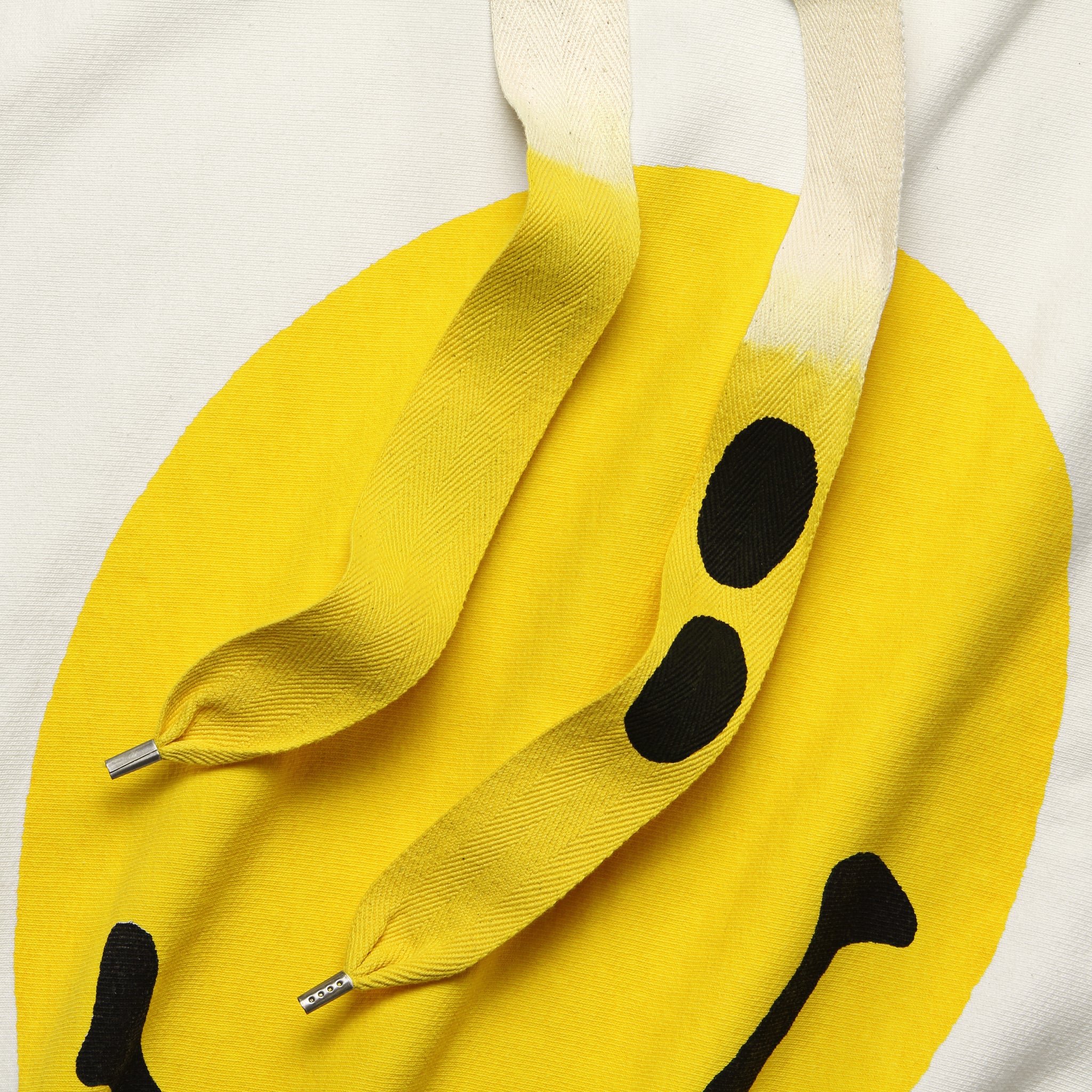 Rain Smile Fleece Knit Hoodie - White - Kapital - STAG Provisions - Tops - Fleece / Sweatshirt