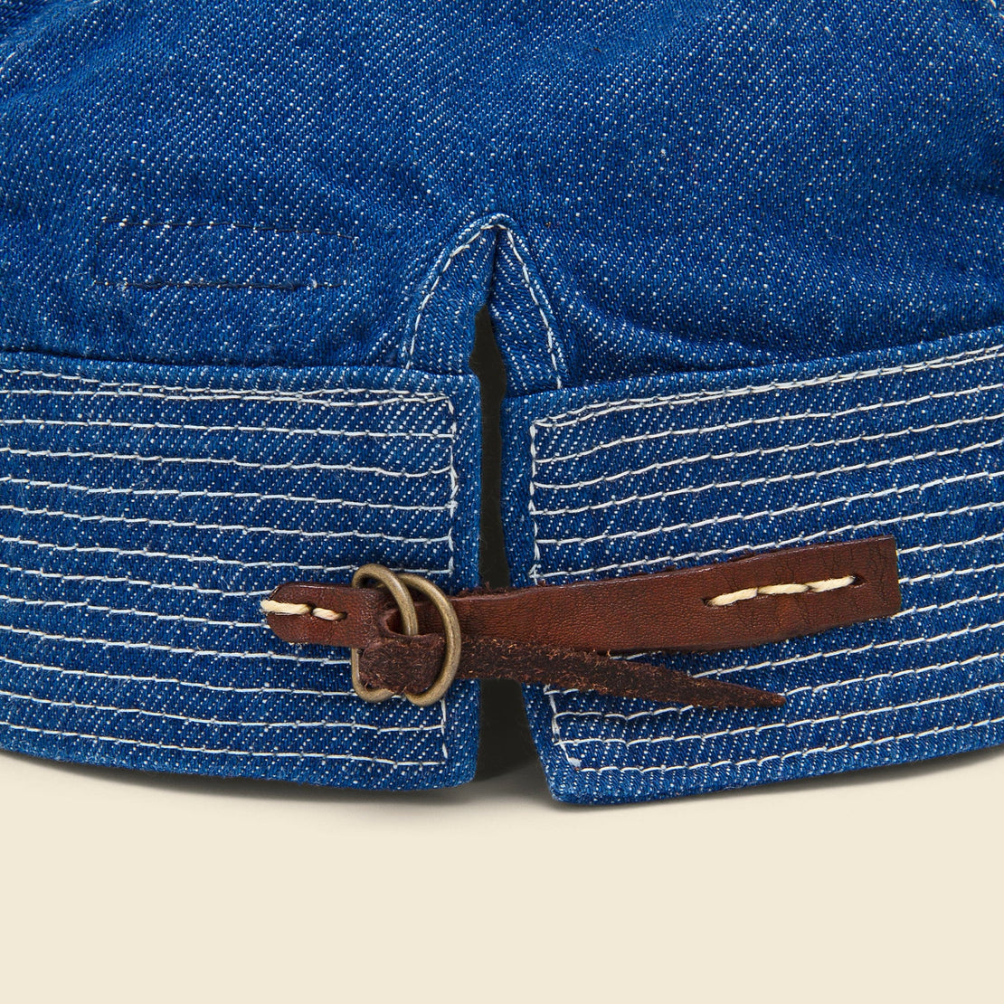 The Old Man and the Sea 12oz Denim Cap - Midtone