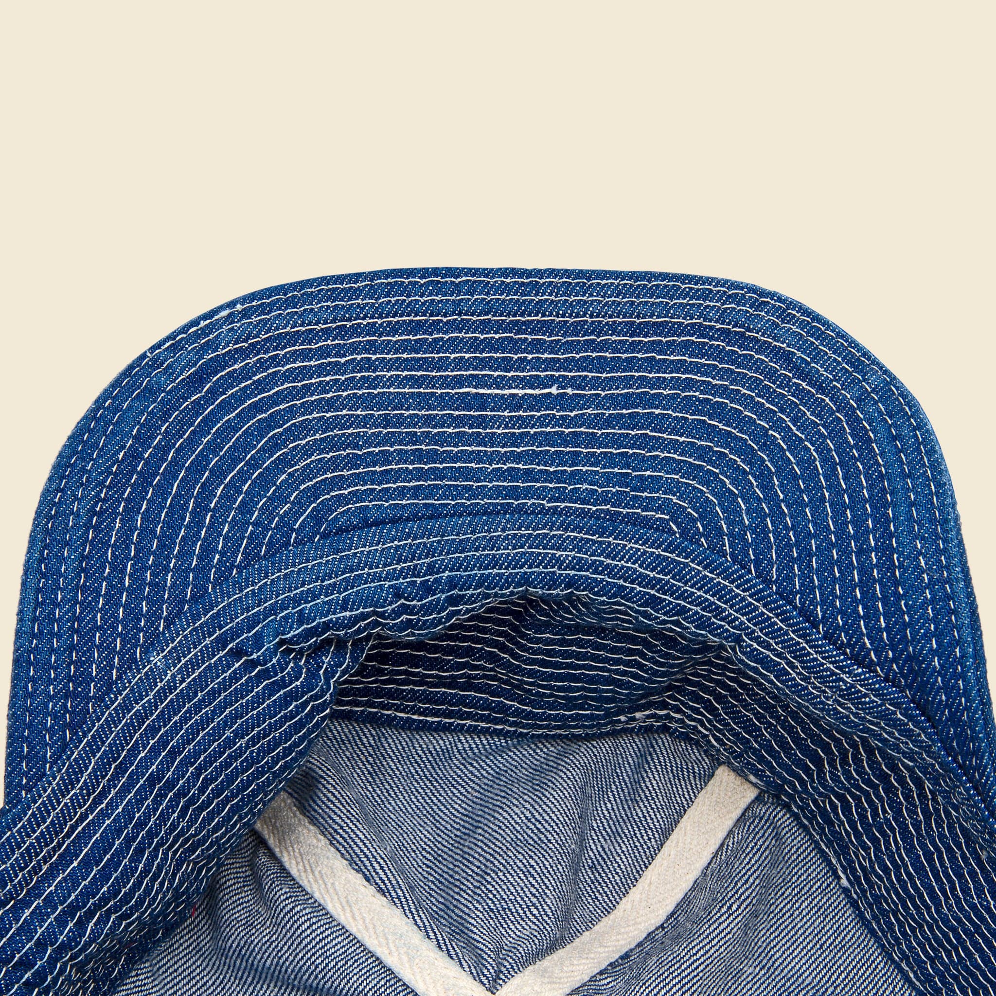 The Old Man and the Sea 12oz Denim Cap - Midtone - Kapital - STAG Provisions - Accessories - Gloves
