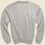 Battery Collage Fleece Sweatshirt - Grey - Kapital - STAG Provisions - Tops - Sweater