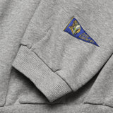 Battery Collage Fleece Sweatshirt - Grey - Kapital - STAG Provisions - Tops - Sweater