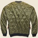 Kountry Bone Bivouac Fleecy Knit Sweatshirt - Black/Olive - Kapital - STAG Provisions - Tops - Fleece / Sweatshirt