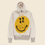 Rain Smile Hoodie Sweatshirt - Ecru - Kapital - STAG Provisions - W - Tops - L/S Fleece