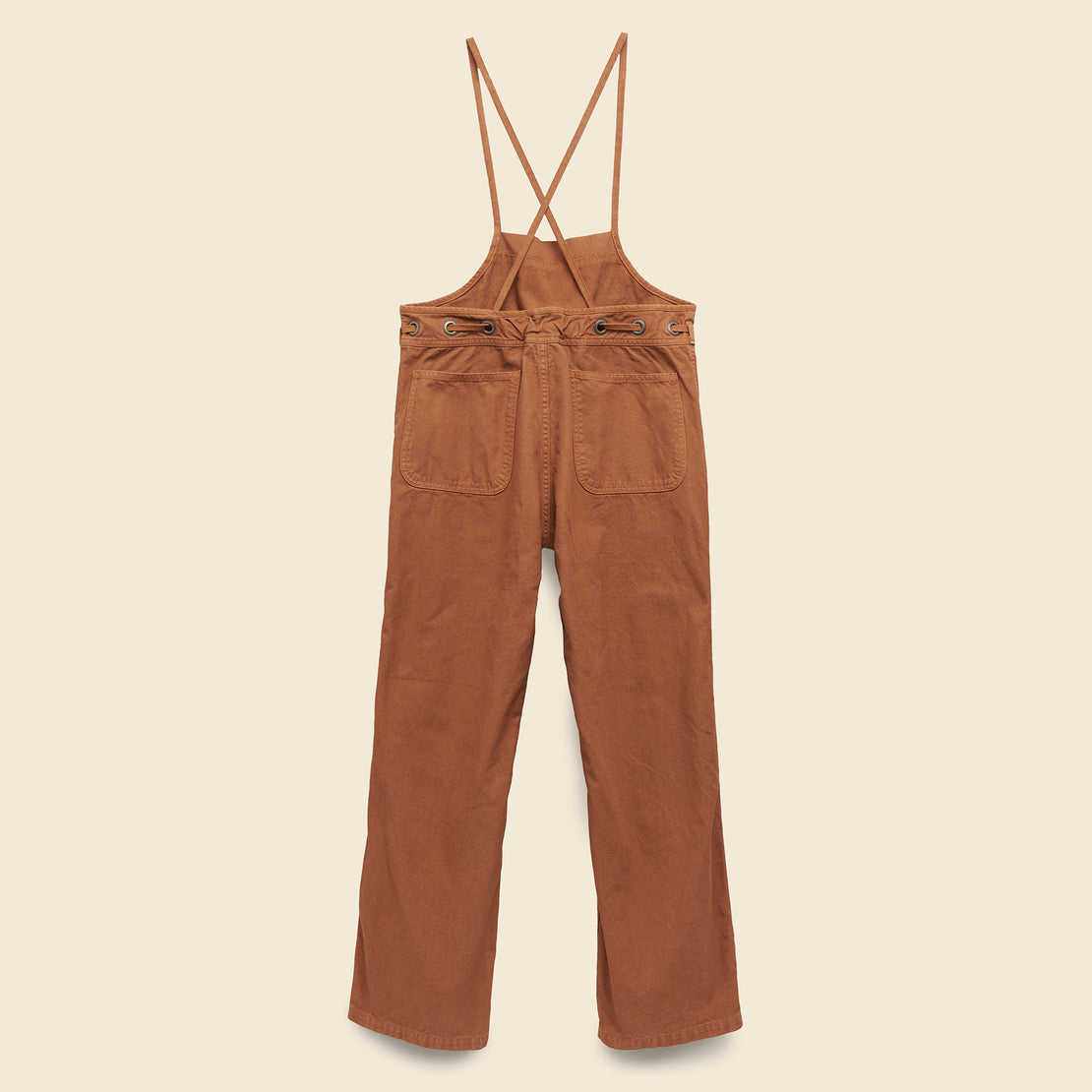Lightweight Canvas Welder Overall - Leather Brown - Kapital - STAG Provisions - W - Onepiece - Overalls