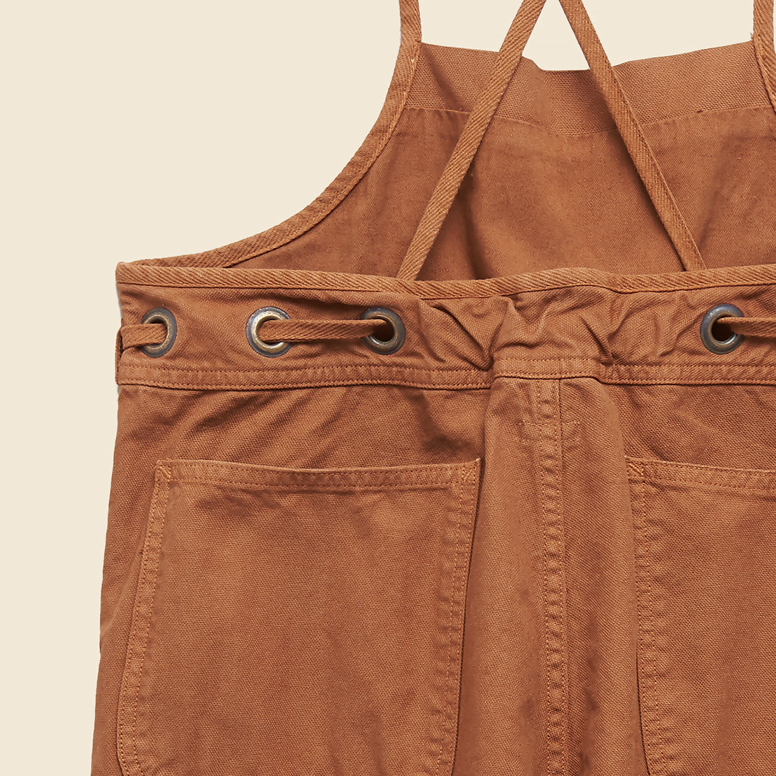 Lightweight Canvas Welder Overall - Leather Brown - Kapital - STAG Provisions - W - Onepiece - Overalls